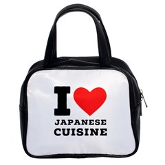 I Love Japanese Cuisine Classic Handbag (two Sides) by ilovewhateva