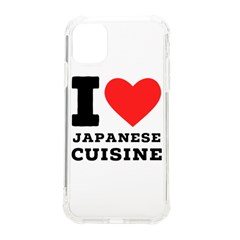 I Love Japanese Cuisine Iphone 11 Tpu Uv Print Case by ilovewhateva