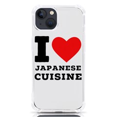 I Love Japanese Cuisine Iphone 13 Tpu Uv Print Case