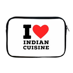 I Love Indian Cuisine Apple Macbook Pro 17  Zipper Case by ilovewhateva