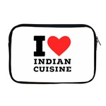 I love Indian cuisine Apple MacBook Pro 17  Zipper Case Front