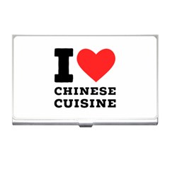 I Love Chinese Cuisine Business Card Holder by ilovewhateva