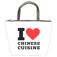 I Love Chinese Cuisine Bucket Bag by ilovewhateva