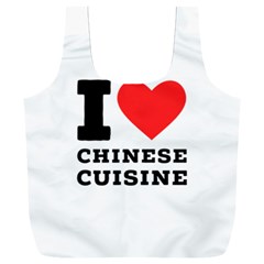 I Love Chinese Cuisine Full Print Recycle Bag (xxxl) by ilovewhateva