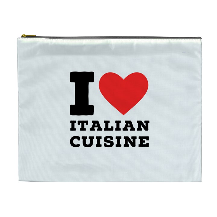 I love Italian cuisine Cosmetic Bag (XL)