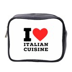 I love Italian cuisine Mini Toiletries Bag (Two Sides) Front