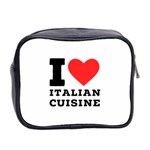 I love Italian cuisine Mini Toiletries Bag (Two Sides) Back