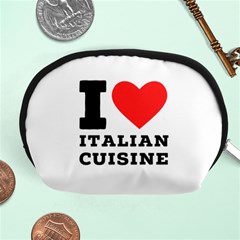 I Love Italian Cuisine Accessory Pouch (medium) by ilovewhateva