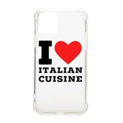 I Love Italian Cuisine Iphone 11 Pro 5 8 Inch Tpu Uv Print Case by ilovewhateva