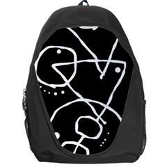 Mazipoodles In The Frame - Black White Backpack Bag