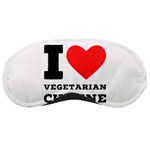 I love vegetarian cuisine  Sleeping Mask Front