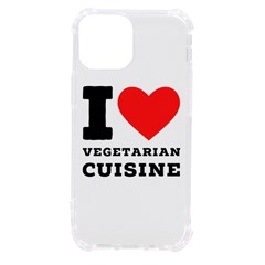 I Love Vegetarian Cuisine  Iphone 13 Mini Tpu Uv Print Case by ilovewhateva