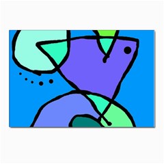 Mazipoodles In The Frame - Balanced Meal 5 Postcard 4 x 6  (pkg Of 10)