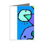 Mazipoodles In The Frame - Balanced Meal 5 Mini Greeting Cards (Pkg of 8) Right