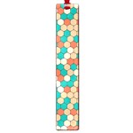 Multicolored Honeycomb Colorful Abstract Geometry Large Book Marks Front