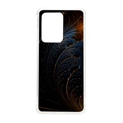 Abstract Dark Shine Structure Fractal Golden Samsung Galaxy S20 Ultra 6 9 Inch Tpu Uv Case by Vaneshop