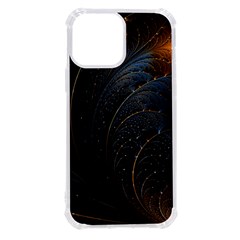 Abstract Dark Shine Structure Fractal Golden Iphone 13 Pro Max Tpu Uv Print Case by Vaneshop