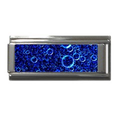 Blue Bubbles Abstract Superlink Italian Charm (9mm) by Vaneshop