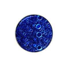 Blue Bubbles Abstract Hat Clip Ball Marker (4 Pack) by Vaneshop