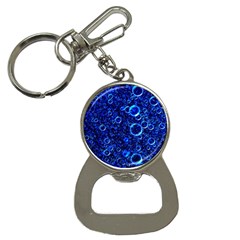 Blue Bubbles Abstract Bottle Opener Key Chain by Vaneshop