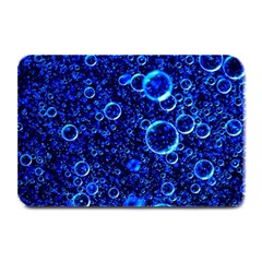 Blue Bubbles Abstract Plate Mats by Vaneshop