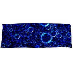 Blue Bubbles Abstract Body Pillow Case (dakimakura) by Vaneshop