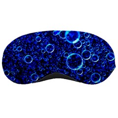 Blue Bubbles Abstract Sleeping Mask by Vaneshop