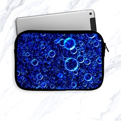 Blue Bubbles Abstract Apple Ipad Mini Zipper Cases by Vaneshop