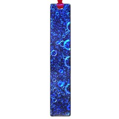 Blue Bubbles Abstract Large Book Marks by Vaneshop