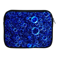 Blue Bubbles Abstract Apple Ipad 2/3/4 Zipper Cases by Vaneshop