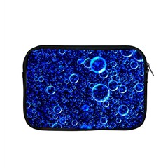 Blue Bubbles Abstract Apple Macbook Pro 15  Zipper Case by Vaneshop