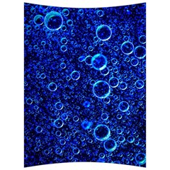 Blue Bubbles Abstract Back Support Cushion