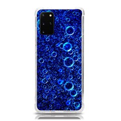 Blue Bubbles Abstract Samsung Galaxy S20plus 6 7 Inch Tpu Uv Case by Vaneshop