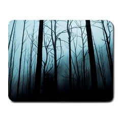 Tree Night Dark Forest Small Mousepad by Vaneshop