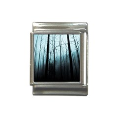 Tree Night Dark Forest Italian Charm (13mm) by Vaneshop