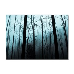 Tree Night Dark Forest Sticker A4 (10 Pack) by Vaneshop