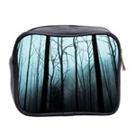 Tree Night Dark Forest Mini Toiletries Bag (Two Sides) Back