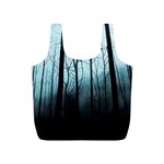 Tree Night Dark Forest Full Print Recycle Bag (S) Front