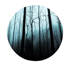 Tree Night Dark Forest Mini Round Pill Box (pack Of 3) by Vaneshop