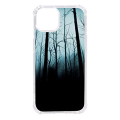 Tree Night Dark Forest Iphone 14 Tpu Uv Print Case by Vaneshop