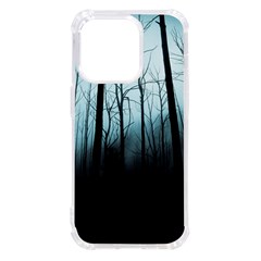 Tree Night Dark Forest Iphone 14 Pro Tpu Uv Print Case