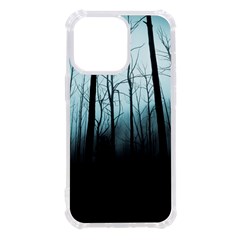 Tree Night Dark Forest Iphone 13 Pro Tpu Uv Print Case by Vaneshop