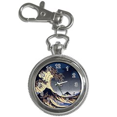 The Great Wave Off Kanagawa Japanese Waves Key Chain Watches by Vaneshop