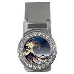 The Great Wave Off Kanagawa Japanese Waves Money Clips (cz)  by Vaneshop