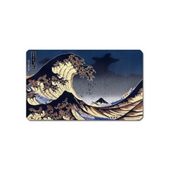 The Great Wave Off Kanagawa Japanese Waves Magnet (name Card) by Vaneshop