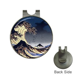 The Great Wave Off Kanagawa Japanese Waves Hat Clips With Golf Markers by Vaneshop