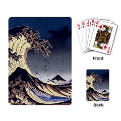 The Great Wave Off Kanagawa Japanese Waves Playing Cards Single Design (rectangle) by Vaneshop