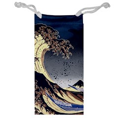 The Great Wave Off Kanagawa Japanese Waves Jewelry Bag by Vaneshop