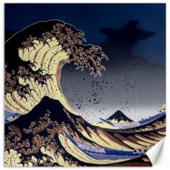 The Great Wave Off Kanagawa Japanese Waves Canvas 16  X 16  by Vaneshop