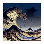 The Great Wave Off Kanagawa Japanese Waves Medium Glasses Cloth (2 Sides) Front